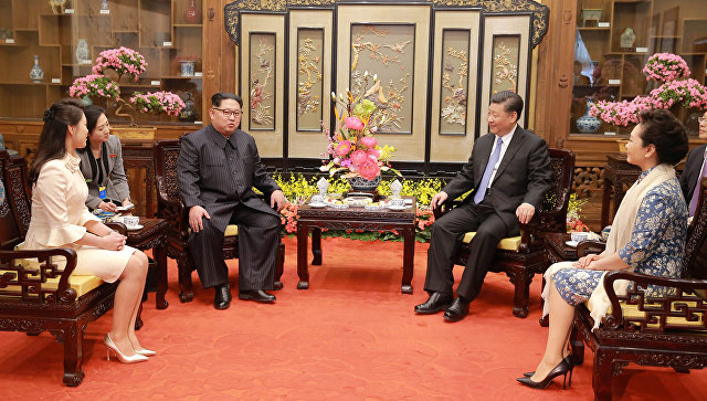 Ким Чен Ын четвертый раз приехал в Китай