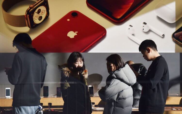 Китай бойкотирует продукцию Apple