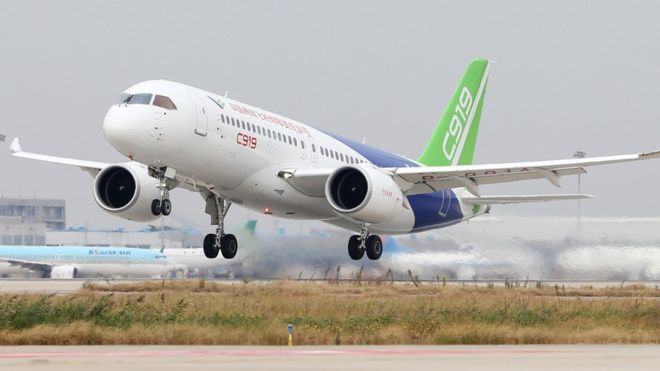 Сертификацию китайского самолета C919 отложили до 2021 года