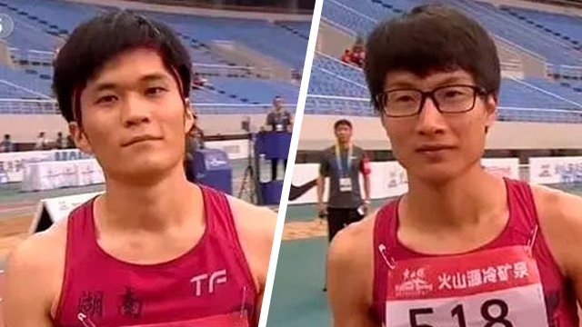 Две китайские легкоатлетки похожие на мужчин выиграли состязание по бегу в Китае