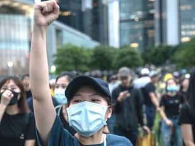 Китай примет контрмеры в ответ на законопроект США о протестующих в Гонконге