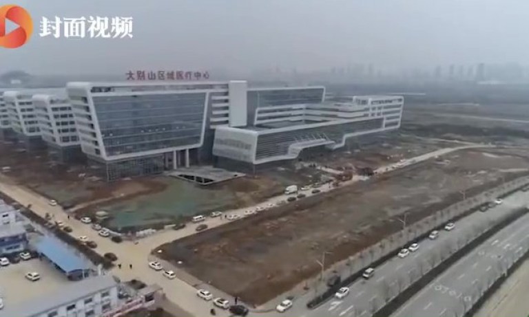 В Китае открыли первую специализированную больницу для больных коронавирусом