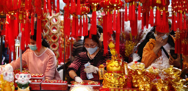 В Китае отменили празднование Нового года