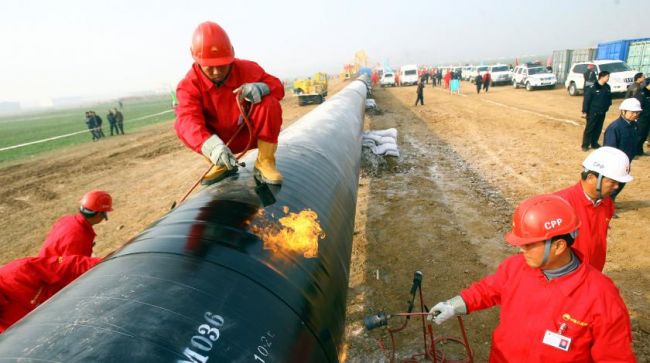 Китай начал строить новый участок российско-китайского газопровода «Восточный маршрут»