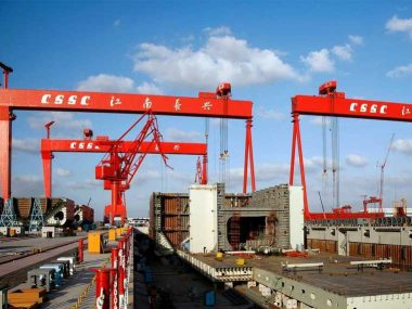 Судостроительная группа China Shipbuilding и другие 24 китайские компании попали в санкционный список США