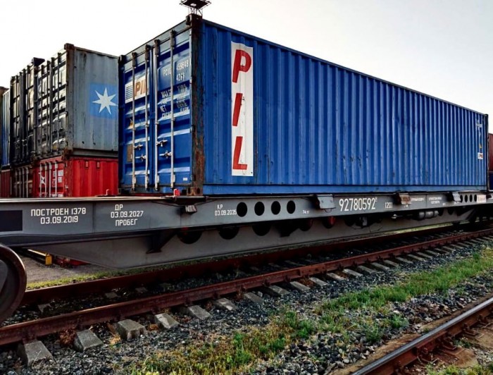 В Украину прибыл девятый контейнерный поезд из Китая