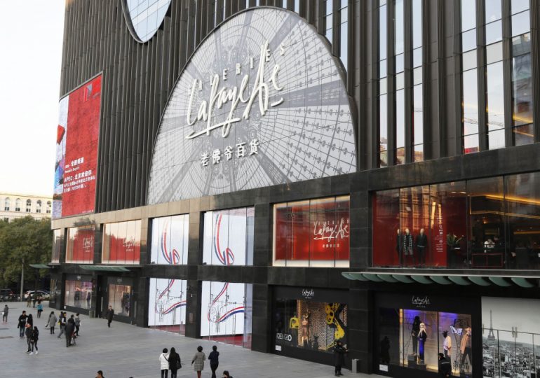 Galeries Lafayette подписал договор с Китаем на открытие третьего магазина в стране