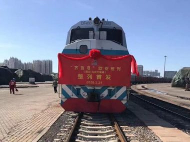 УЗ приняла 22 контейнерные поезда из Китая в 2020 году