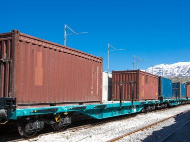 В январе через Украину проследовало 14 поездов Китай-ЕС