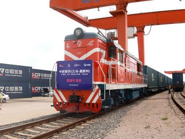 Китайские производители увеличили объемы доставки грузов по железной дороге в Европу