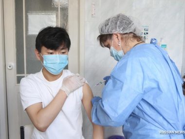 В Одессе вакцинировали 1000 граждан Китая