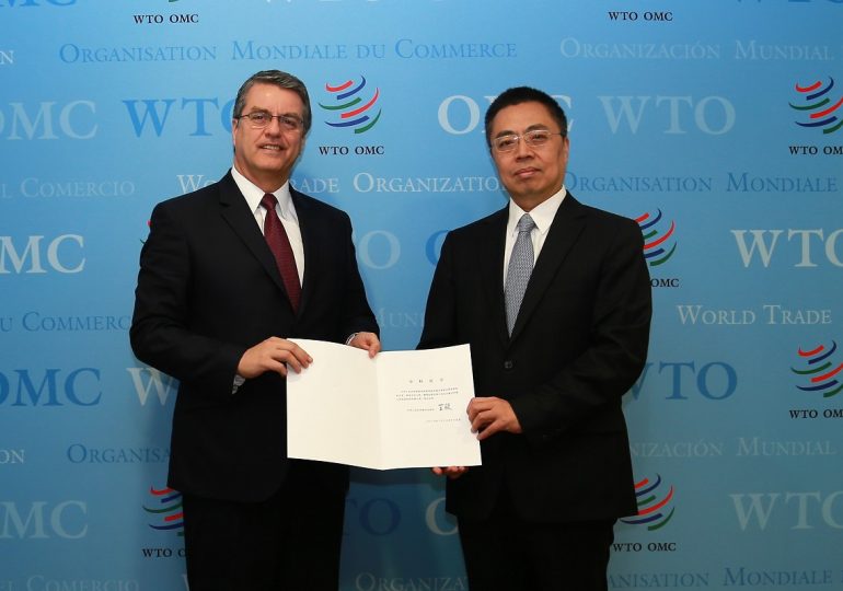 Замминистра коммерции КНР Чжан Сянчэнь назначен заместителем генерального директора ВТО