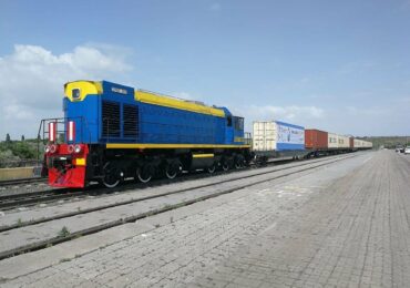 В Одесскую область прибыл грузовой поезд Китай-Европа