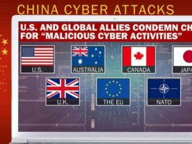 США и их союзники обвинили Китай в хакерских атаках по всему миру