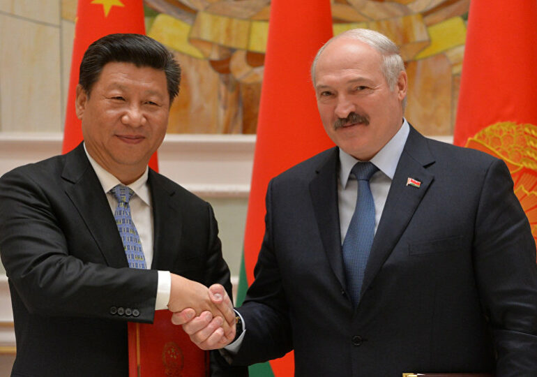 Лукашенко поздравил Си Цзиньпина со 100-летием образования КПК
