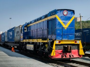 Из Китая в Украину отправился контейнерный поезд по альтернативному маршруту