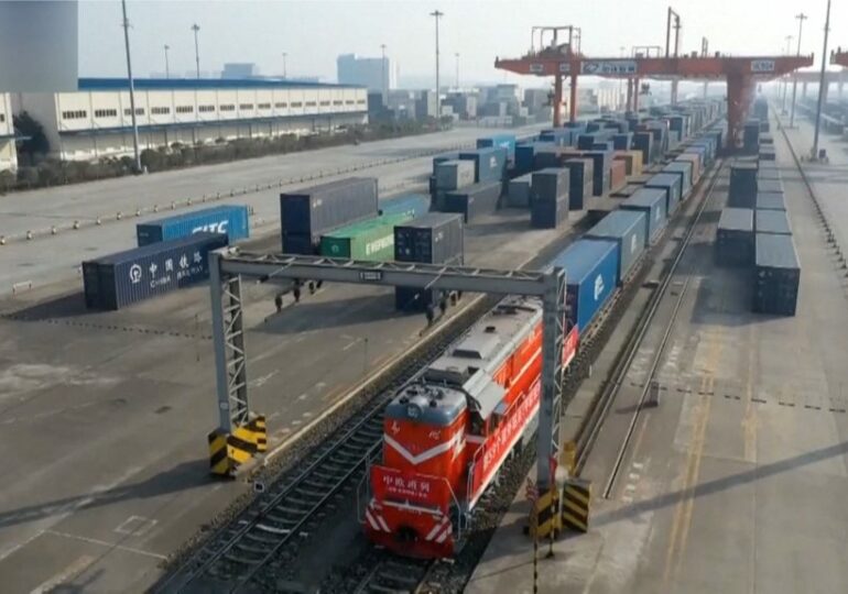Запущен новый железнодорожный маршрут из Китая в Европу