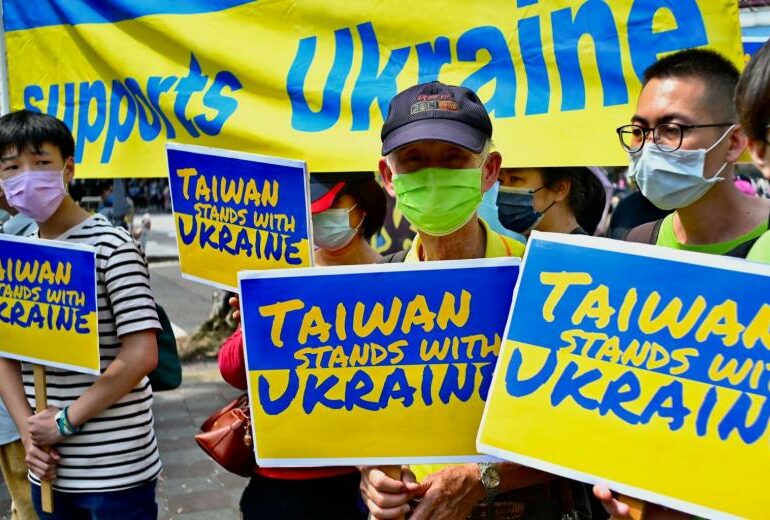 Правительство Китая раскритиковало Тайвань за его поддержку Украины