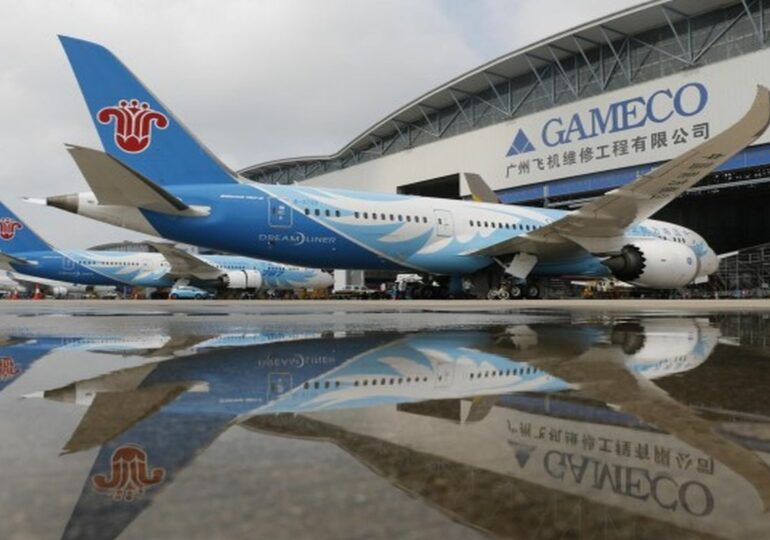 Boeing и GAMECO запустили в КНР первую производственную линию грузовых самолетов 767-300 BCF