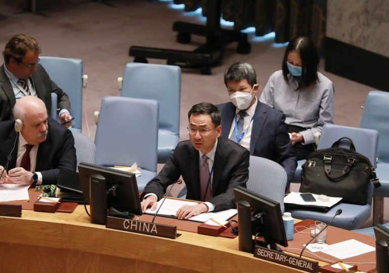 КНР в ООН негативно высказалась о поставках оружия Украине