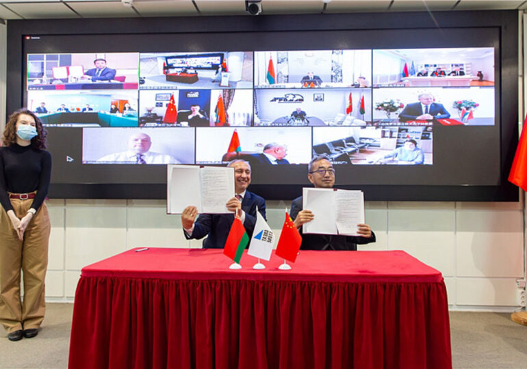 "Великий камень" подписал меморандум о сотрудничестве с Чанчуньской зоной развития