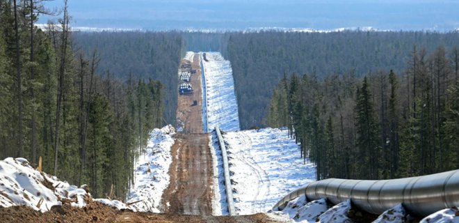 Газпром временно приостановит транспортировку газа в КНР