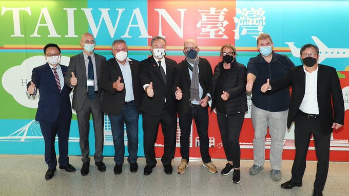 Немецкие парламентарии прибыли с рабочим визитом на Тайвань
