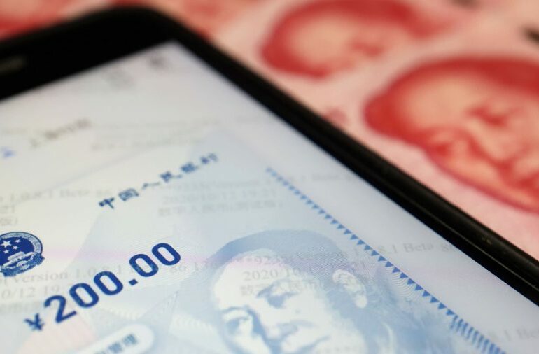 Транзакции в цифровом юане превысили 13,9 миллиарда долларов
