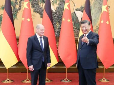 Олаф Шольц призвал Китай надавить на РФ, чтобы прекратить войну в Украине