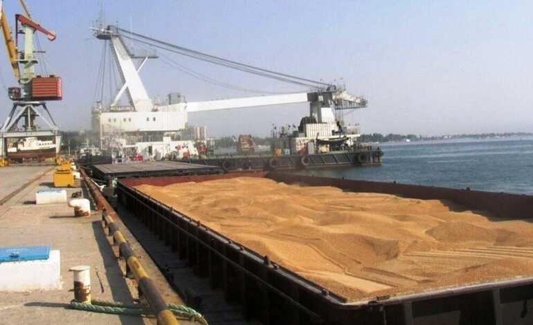 Украина отправила три судна с продовольствием в Китай, Индию и Испанию