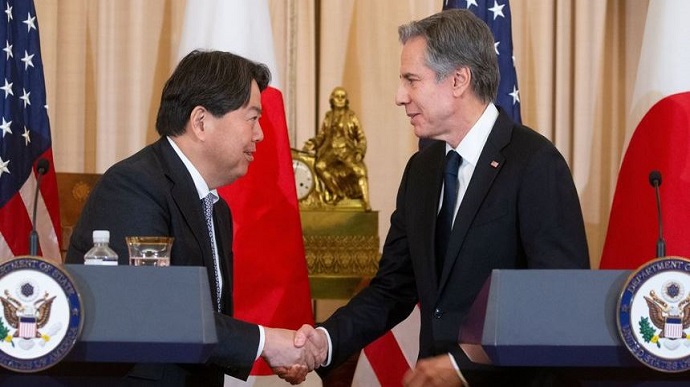 США и Япония договорились совместно противодействовать угрозам Китая