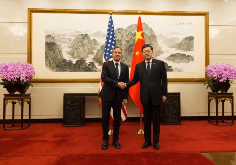 Энтони Блинкен встретился с главой МИД Китая