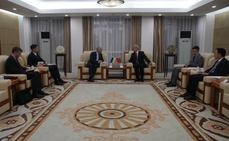 Посол Украины в КНР посетил Китайский институт современных международных отношений