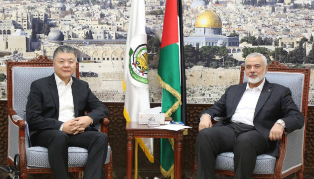 Посланник КНР встретился с политическим лидером ХАМАС