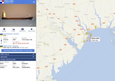 В порт «Большой Одессы» впервые с 2022 года зашел контейнеровоз из Китая