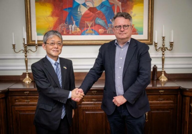 В МИД Украины приняли посла Японии Накагоме