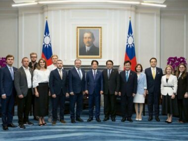 Президент Тайваня встретился с парламентской делегацией Украины