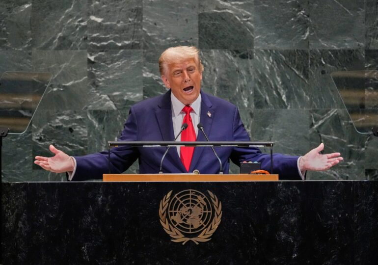 Трамп на Генассамблее ООН назвал Китай и Индию основными спонсорами российской войны в Украине