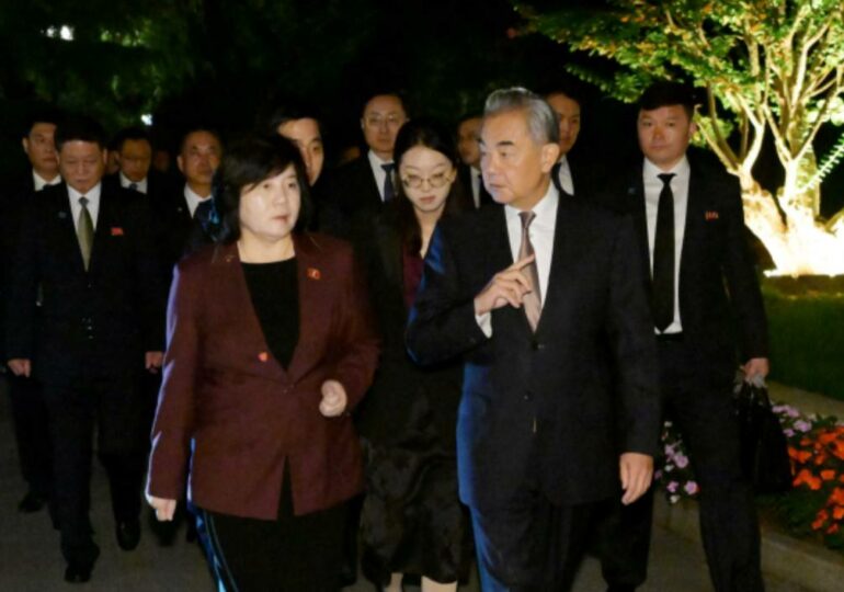 Ван И провел переговоры с главой МИД КНДР 