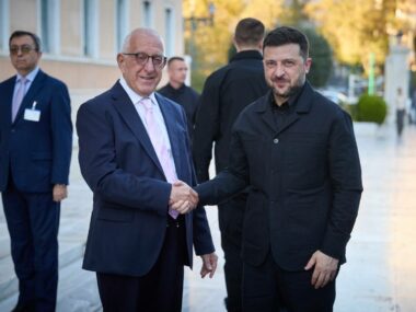 Зеленский и глава парламента Греции обсудили возможное давление Китая и США на РФ