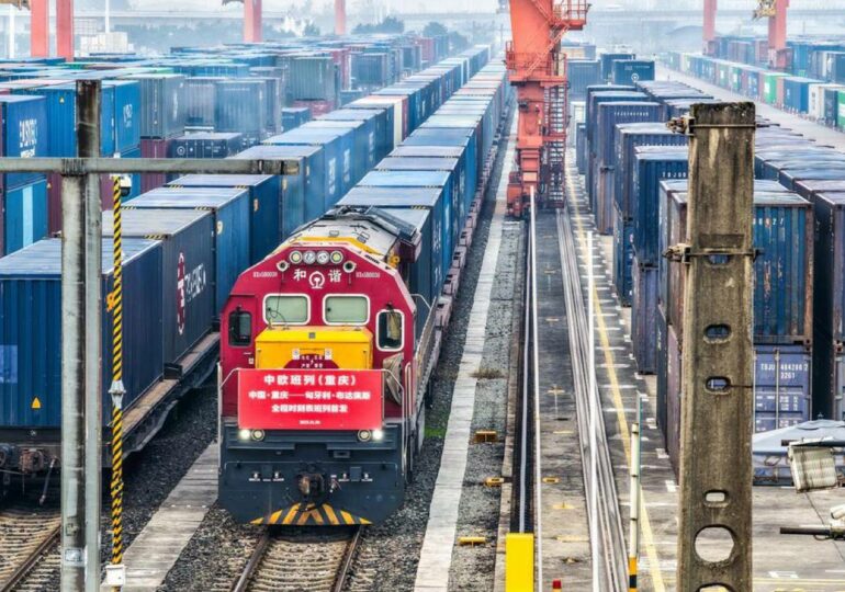 Между Чунцином и Будапештом начал курсировать грузовой поезд