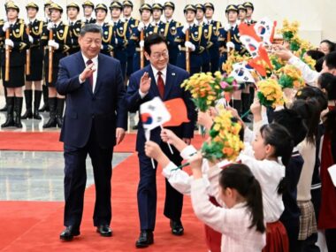 Китай и Южная Корея подписали 14 меморандумов о взаимопонимании