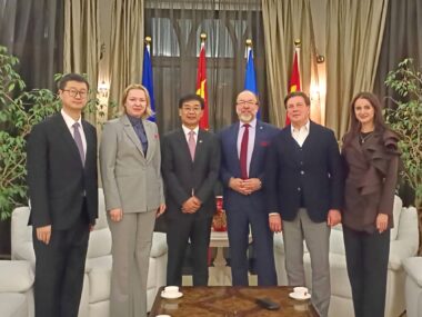 Посол Ма Шэнкунь встретился с президентом Торгово-промышленной палаты Украины