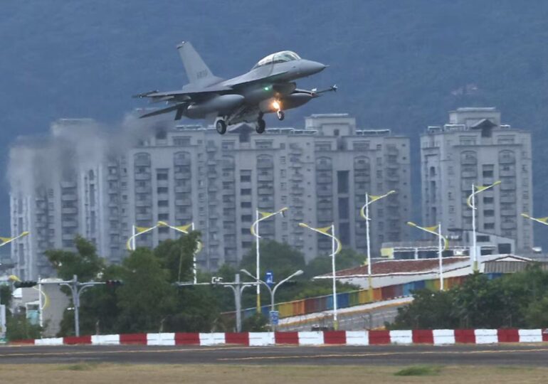 Задержанные поставки американских истребителей F-16 для Тайваня начнутся в 2026 году