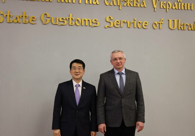 Южная Корея и Украина договариваются о цифровизации таможни