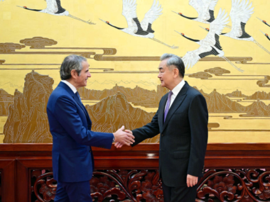 Ван И встретился с гендиректором МАГАТЭ Гросси