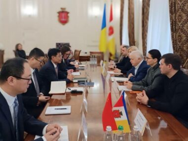 Посол Китая в Украине посетил Одессу