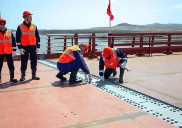 Россия построила автомобильный мост в Северную Корею