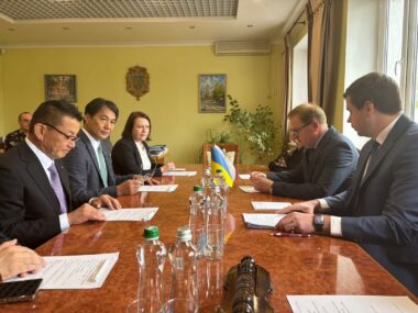 Представители японского города Камеока посетили Трускавец