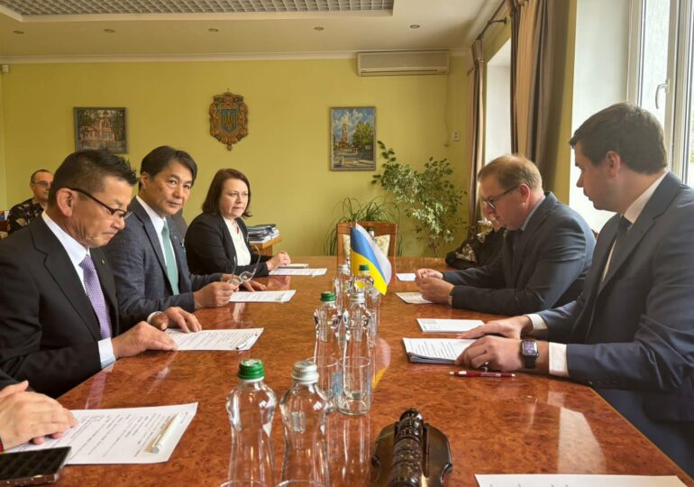 Представители японского города Камеока посетили Трускавец